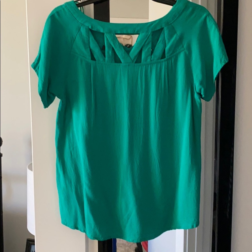 Green Francesca Top